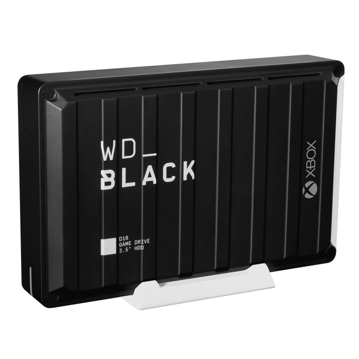 Ổ cứng di động Western Digital D10 Game Drive for Xbox - 12TB ( WDBA5E0120HBK-SESN) ( Màu đen)