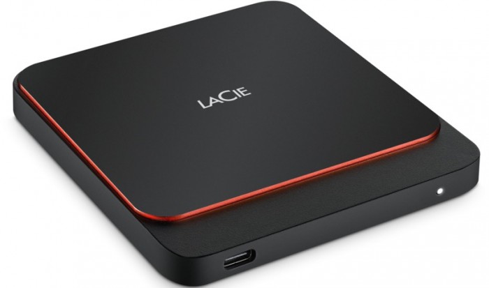 Ổ Cứng Di Động SSD Lacie Portable SSD 2 TB USB-C + SRS - STHK2000800