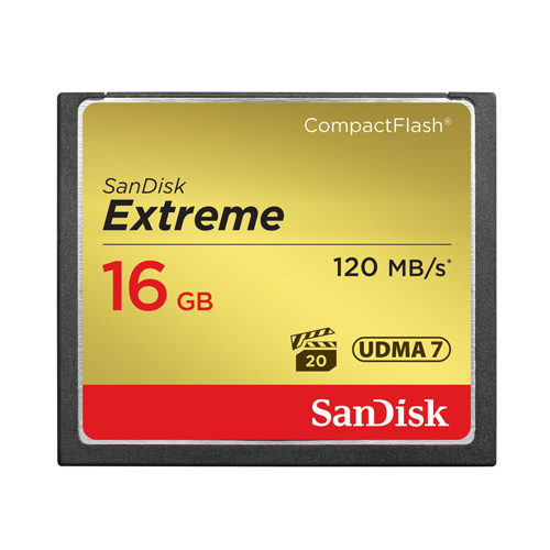 Thẻ Nhớ CompactFlash (CF) SanDisk Extreme 16GB 800X SDCFXSB-016G-G46