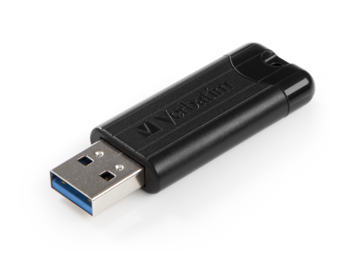 USB Verbatim Store'n' Go PinStripe 64GB 3.0 ( Màu đen)