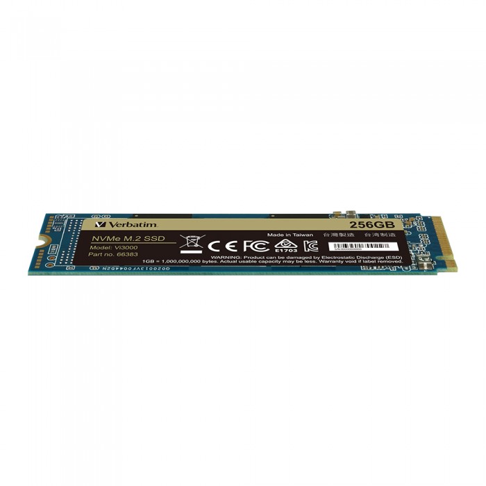 Ổ cứng Verbatim SSD NVMe M.2 256GB (Vi3000)