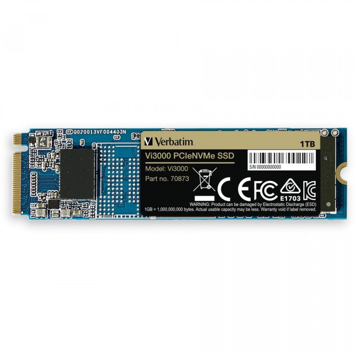 Ổ cứng Verbatim SSD NVMe M.2 1TB (Vi3000)