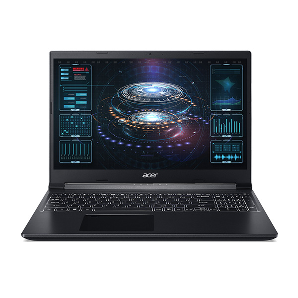 Máy tính xách tay Acer Gaming Aspire 7 A715 41G R150 NH.Q8SSV.004 (Ryzen 7 3750H/ 8Gb/512Gb SSD/ 15.6"FHD/ Nvidia GTX1650Ti 4Gb DDR6/ Win10/Black)