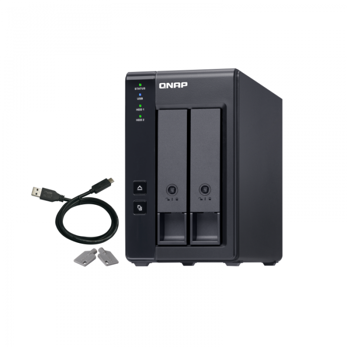 Bộ mở rộng NAS QNAP 2 bay TR-002