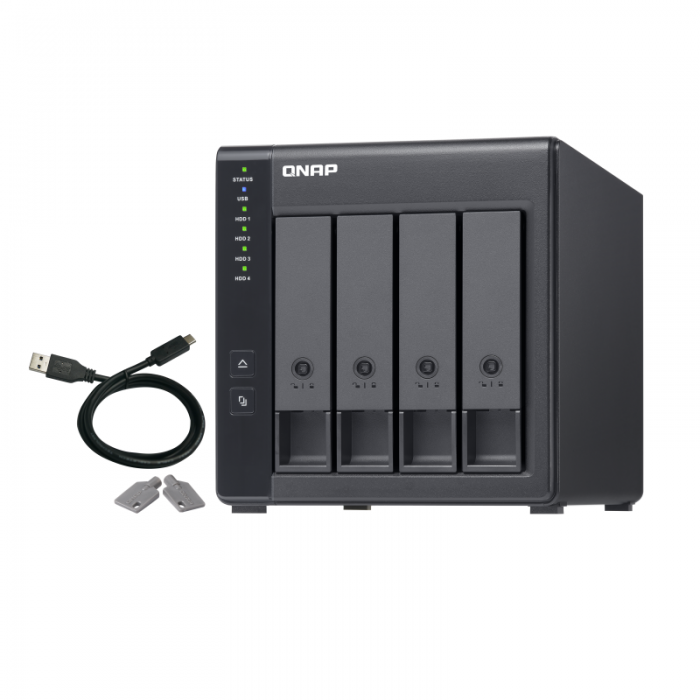 Bộ mở rộng NAS QNAP 4 bay TR-004