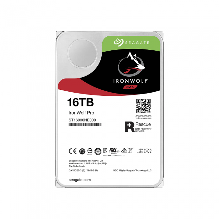Ổ Cứng HDD NAS Seagate IronWolf Pro 16Tb ST16000NE000
