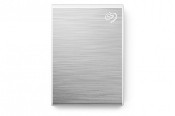 Ổ cứng gắn ngoài SSD Seagate One Touch 1TB USB-C + Rescue STKG1000401 (Bạc)