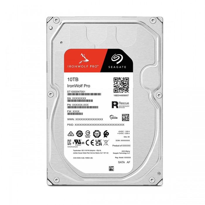 Ổ Cứng HDD NAS Seagate Ironwolf Pro 10 TB - ST10000NT001