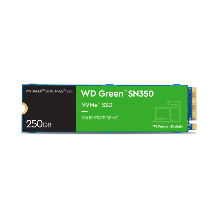 Ổ cứng SSD WD Green 250GB SN350 NVMe PCIe Gen4 -WDS250G2G0C