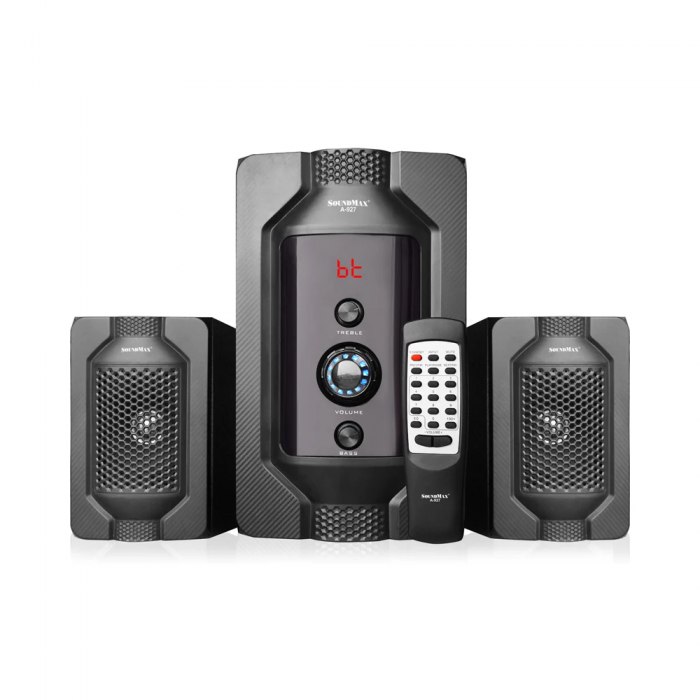 Loa vi tính SoundMax A-927 (2.1) 32W, Đen