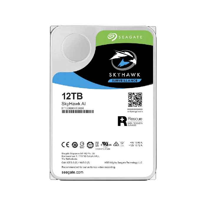 Ổ cứng Seagate Skyhawk AI 12Tb 6Gb/ s/ 256MB cache/ 7200rpm