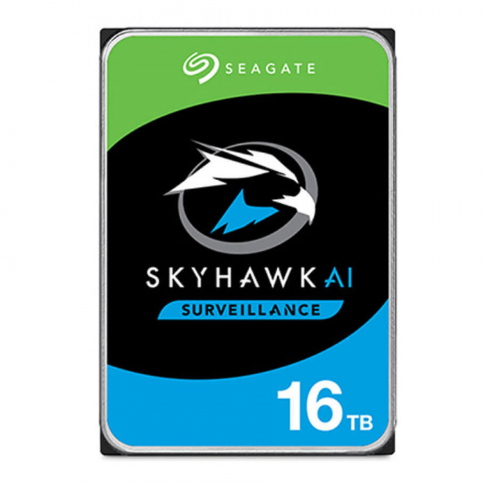 Ổ cứng camera Seagate Skyhawk AI 16TB ST16000VE004 (3.5Inch/ 7200rpm/ Cache 256MB/ SATA3)
