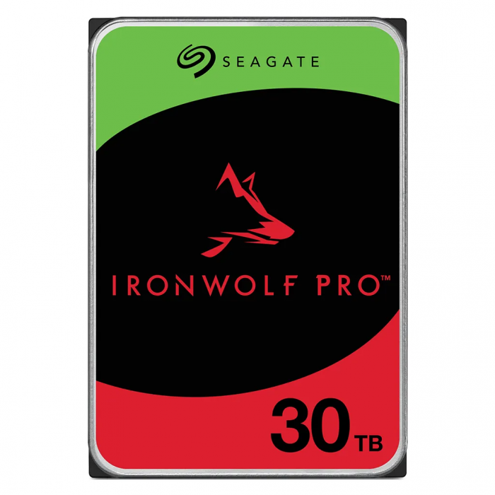 Ổ cứng HDD Seagate IronWolf Pro 30TB Enterprise NAS – CMR 3.5 inch SATA 6Gb/s 7200 RPM 512MB Cache