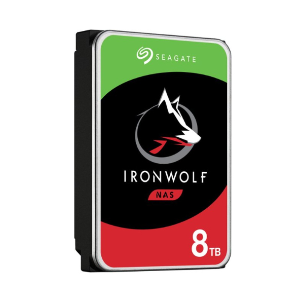 Ổ cứng Seagate Ironwolf 8TB ST8000VN002 (3.5Inch/ 5400rpm/ 256MB/ SATA3/ Ổ NAS)