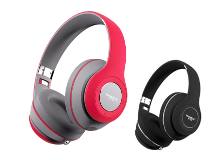 Tai nghe bluetooth SOUNDMAX BT700 (hồng đỏ/ đen)