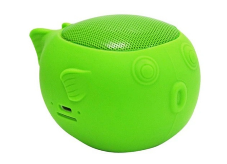 Loa Bluetooth SOUNDMAX MB3 hình con cá màu xanh lá