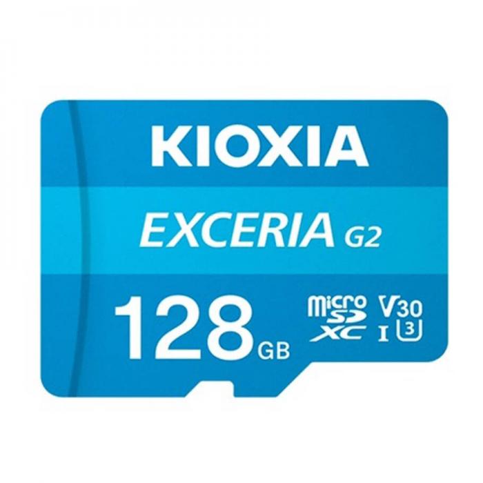 Thẻ nhớ KIOXIA 128G EXCERIA CL10 UHS-I U3 V30 4K A1 R100/W50 w/o adapter (G2)(LMEX2L128GG4) Thẻ nhớ KIOXIA 128G EXCERIA CL10 UHS-I U3 V30 4K A1 R100/W50 w/o adapter (G2)(LMEX2L128GG4)