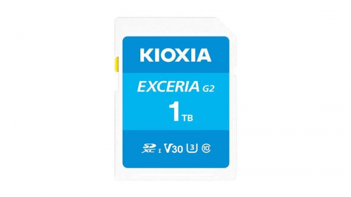 Thẻ nhớ SD KIOXIA 1024G EXCERIA CL10 UHS-I U3 V30 4K A1 R100/W50- LNEX2L001TG4 Thẻ nhớ SD KIOXIA 1024G EXCERIA CL10 UHS-I U3 V30 4K A1 R100/W50- LNEX2L001TG4