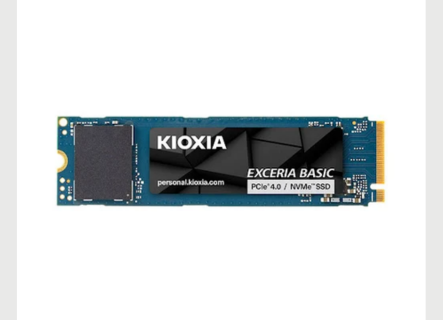 Ổ cứng SSD KIOXIA 1TB EXCERIA BASIC NVMe R7200/W6500 PCIe 4x4- LSF10Z001TG8