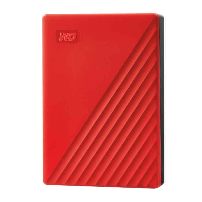 Ổ cứng GN WD my PassPort -5TB (đỏ) 2.5" 3.2- WDBPKJ0050BRD-WESN