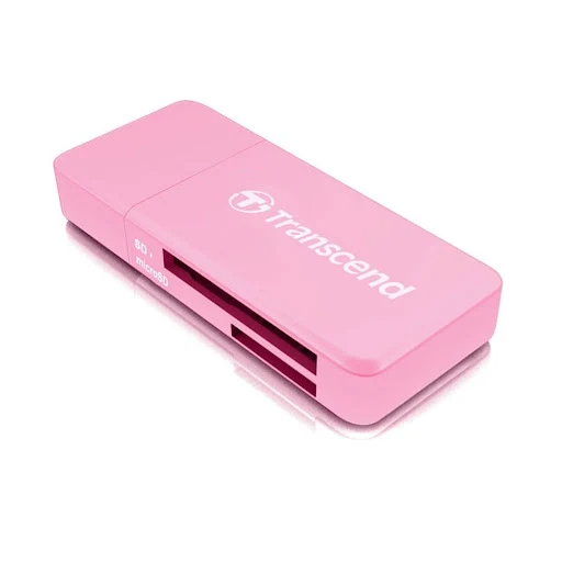 Đầu đọc thẻ nhớ Transcend TS-RDF5R USB 3.0 (hồng)