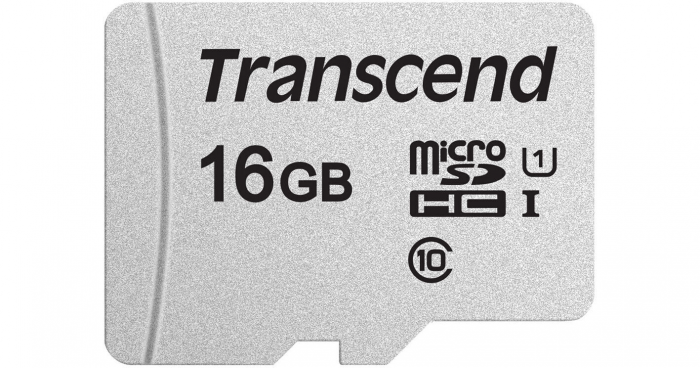 Thẻ nhớ Micro Transcend- 16GB SDHC10- TS16GUSD300S