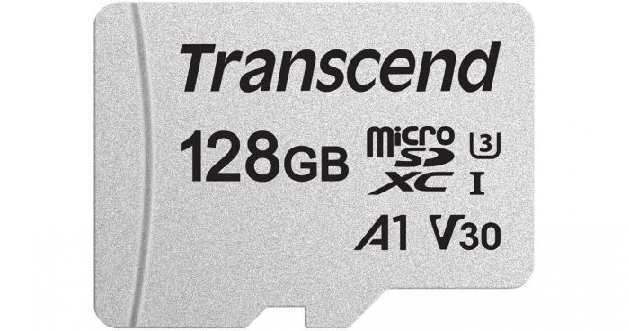 Thẻ nhớ Micro Transcend-128GB TS128GUSD300S SDXC, 100mb/s UHS-I U1 A1