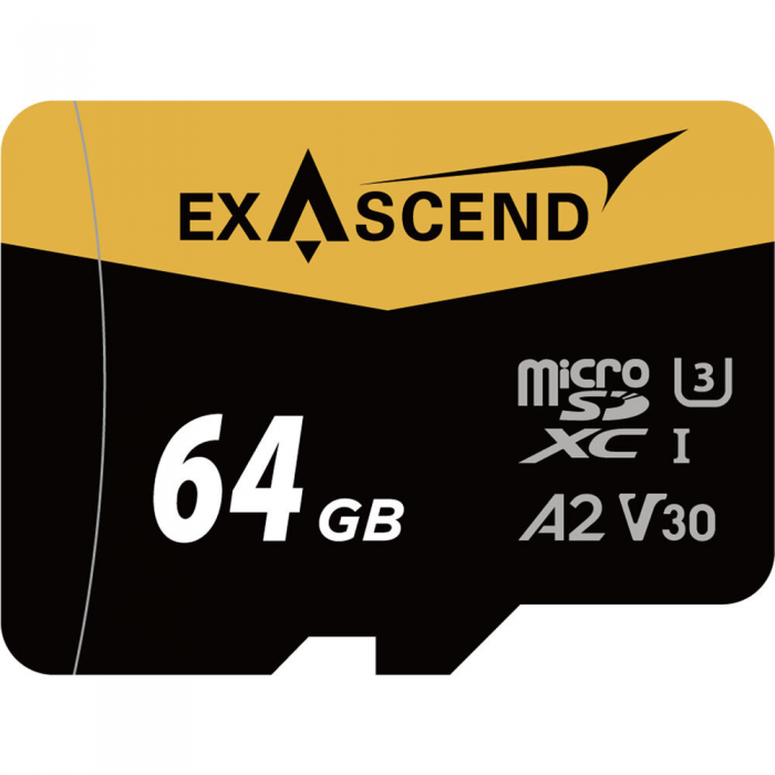 Thẻ nhớ UHS-I uSD card V30 - Catalyst - 64GB hiệu Exascend, model: EX64GUSDU1