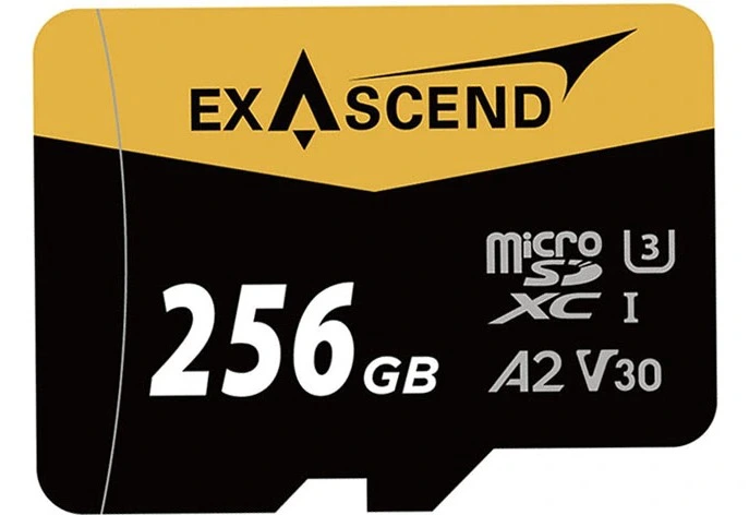 Thẻ nhớ UHS-I uSD card V30 - Catalyst - 256GB hiệu Exascend, model: EX256GUSDU1