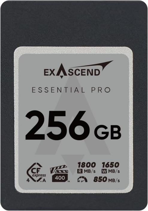 Thẻ nhớ CFexpress (Type A) - Essential Pro - 256GB hiệu Exascend, model: EXPC4EA256GB