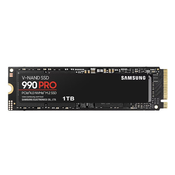  Ổ Cứng gắn trong Samsung SSD 990 Pro 1TB M2 PCIe 4.0, Model: MZ-V9P1T0BW 