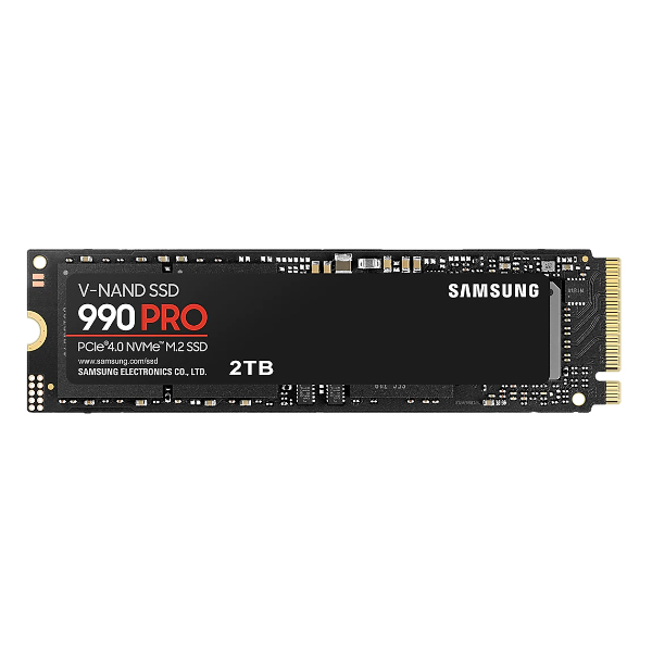  Ổ Cứng gắn trong Samsung SSD 990 Pro 2TB M2 PCIe 4.0, Model: MZ-V9P2T0BW 