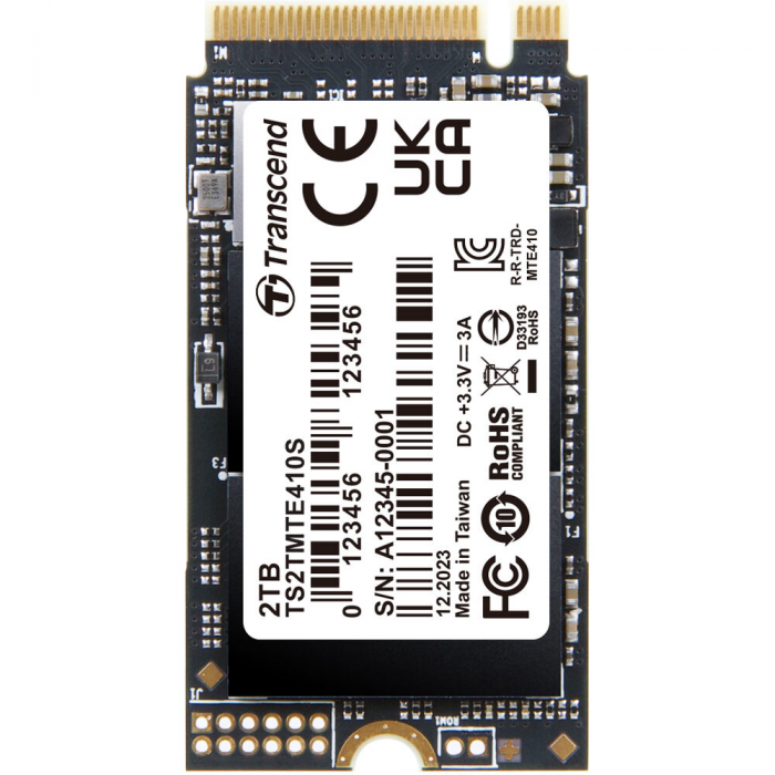 Ổ cứng gắn trong hiệu Transcend TS2TMTE410S, 2TB, M.2 2242, PCIe Gen4 x4, NVMe 1.4