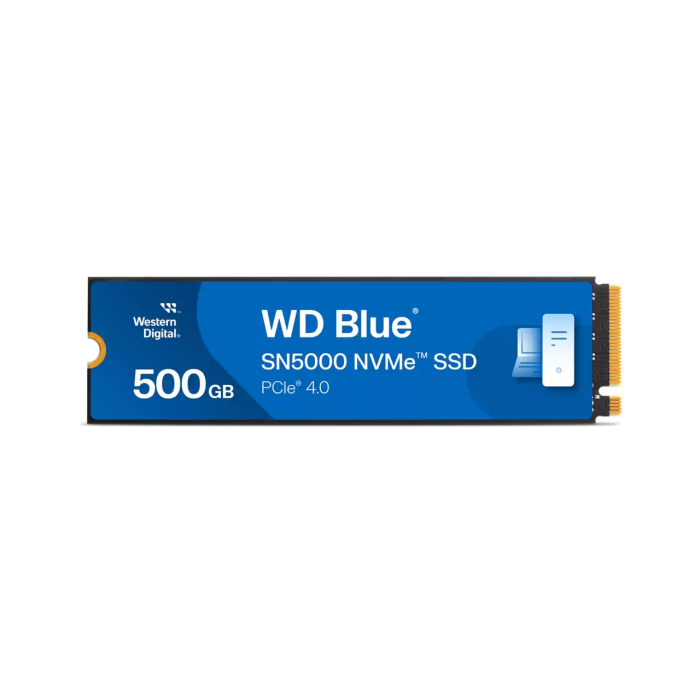 Ổ cứng gắn trong SSD WD Blue SN5000 NVMe SSD 500GB PCIe Gen 4x4, 5Y WTY_WDS500G4B0E-00CNZ0