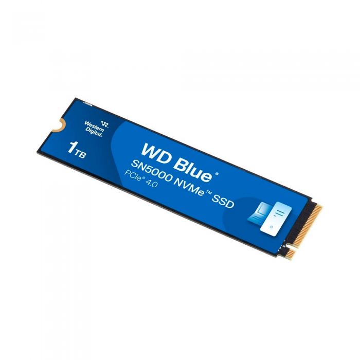 Ổ cứng gắn trong SSD WD Blue SN5000 NVMe SSD 1TB PCIe Gen 4x4, 5Y WTY_WDS100T4B0E-00CNZ0