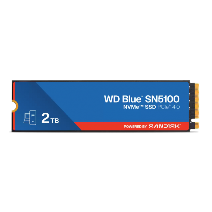 Ổ cứng gắn trong SSD WD- 2TB SN5100 M.2 PCIe Gen4 NVMe- WDS200T5B0E