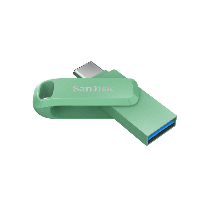Ổ cứng DĐ SanDisk- 64GB Absinthe Green DDDC3 ULtra Dual Drive 3.1/TypeC