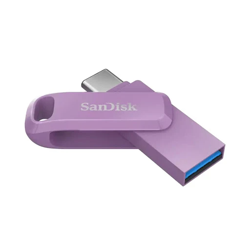 Ổ cứng DĐ SanDisk- 64GB Lavender DDDC3 ULtra Dual Drive 3.1/TypeC-SDDDC3-064G-G46L Ổ cứng DĐ SanDisk- 64GB Lavender DDDC3 ULtra Dual Drive 3.1/TypeC-SDDDC3-064G-G46L