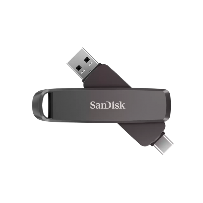 Thanh nhớ ngoài SanDisk Extreme PRO- 512GB Swivel DDDE1 ULtra Dual Drive USB3.2 Gen1 Type C/Type A- SDDDE1-512G-G46