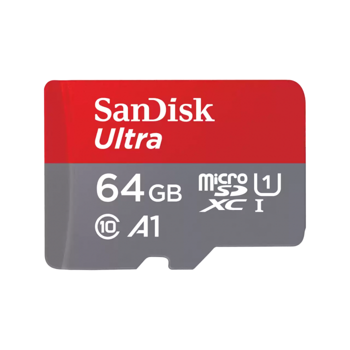 Thẻ nhớ SanDisk Ultra microSDXC-064Gb, A1, C10, U1, UHS-I, 140MB/s R, 4x6- SDSQUAB-064G-GN6MN
