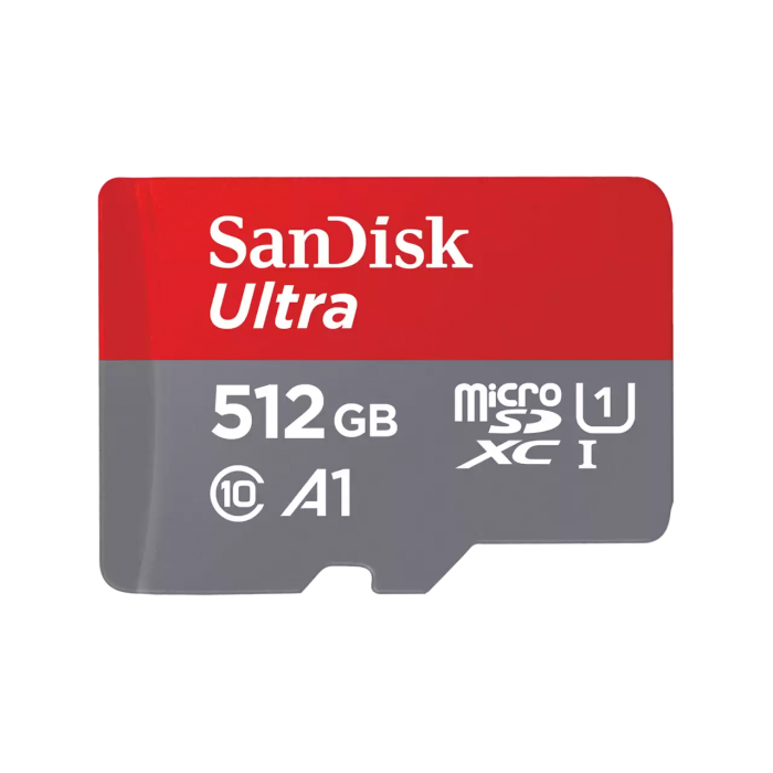Thẻ nhớ SanDisk Ultra microSDXC- 512GB (150MB/sR) A1,C10,U1,UHS-I,4x6- SDSQUAC-512G-GN6MN