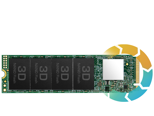 Ổ cứng gắn trong NVMe PCIe Gen3 x4, M.2 2280, QLC NAND, 500GB - TS500GMTE110Q Ổ cứng gắn trong NVMe PCIe Gen3 x4, M.2 2280, QLC NAND, 500GB - TS500GMTE110Q