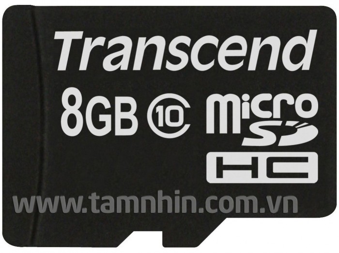 Thẻ nhớ Transcend MicroSDHC 8GB Class 10