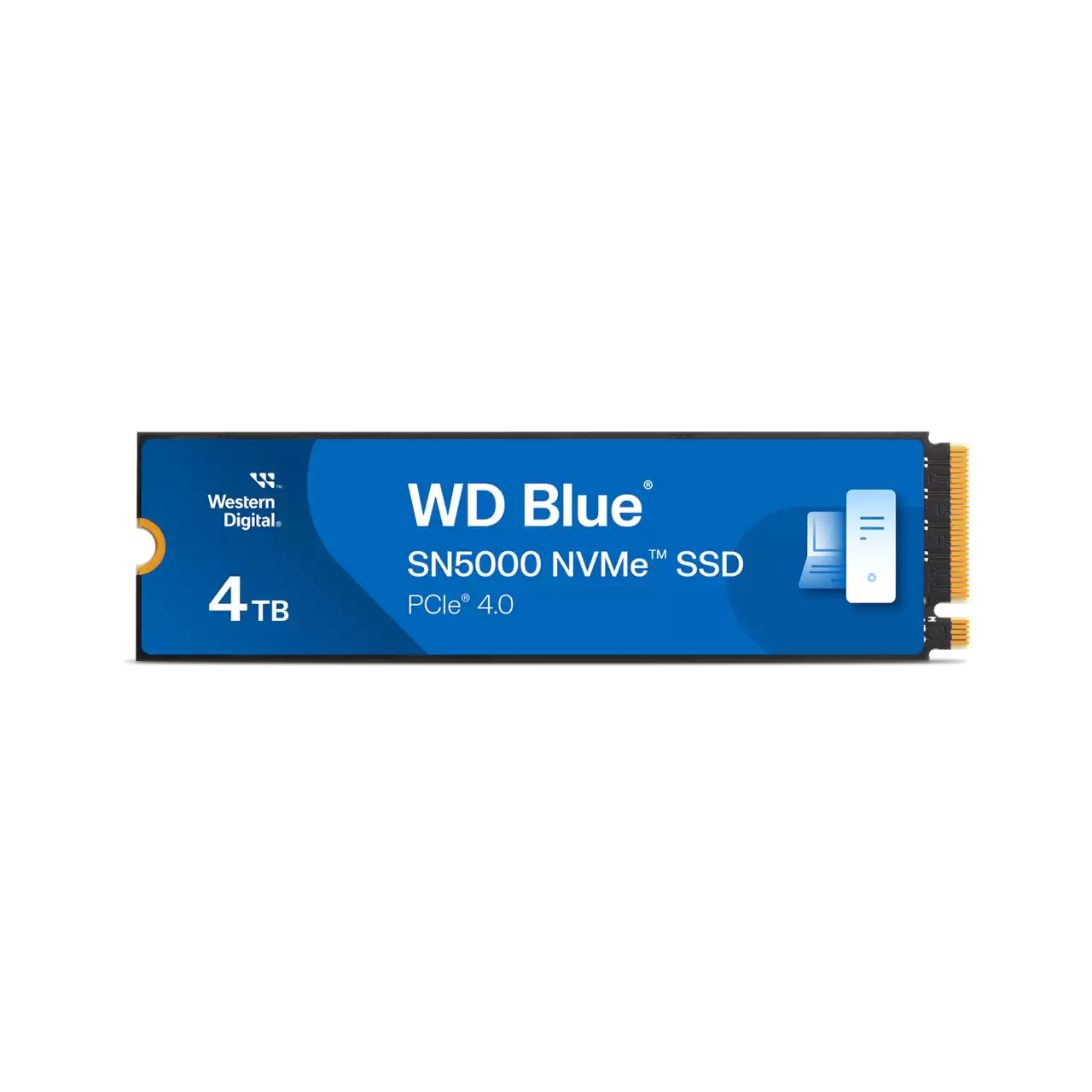 Ổ cứng gắn trong SSD WD Blue SN5000 NVMe SSD 4TB PCIe Gen 4x4, 5Y WTY_WDS400T4B0E-00BKY0