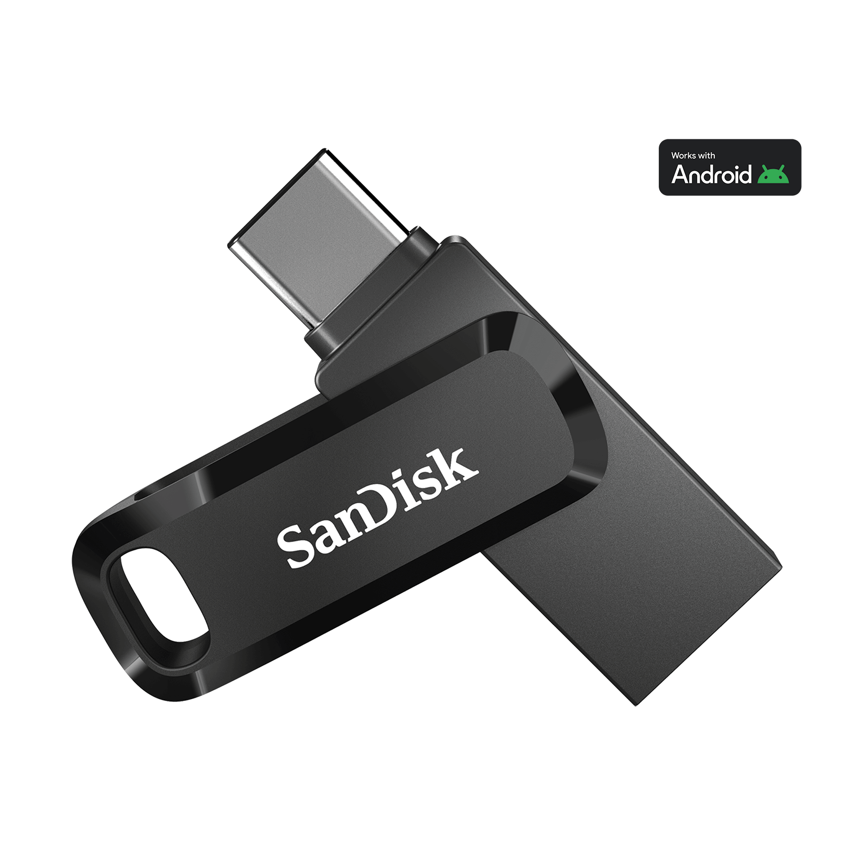 Thanh nhớ ngoài (USB) SanDisk Ultra Dual Drive Go USB3.1/Type C, 64GB, Black, 