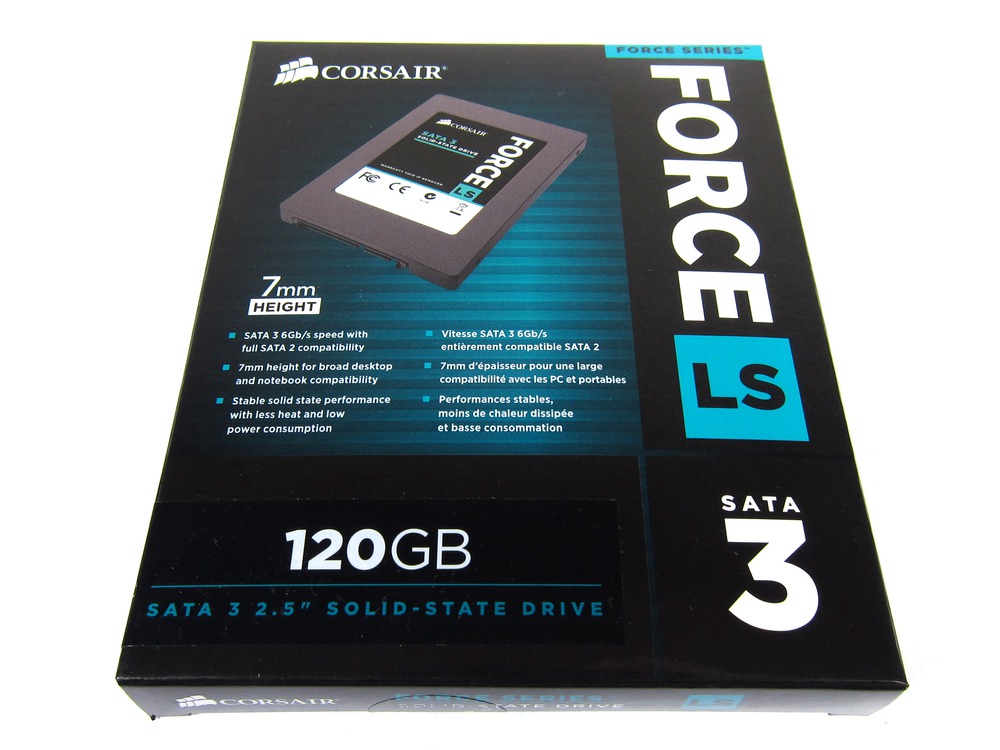 Ổ SSD Corsair Force 120GB Sata 3 6Gb/s (Series LS CSSD F120GBLS)